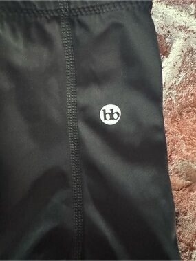 bb Logo Black Athletic Leggings